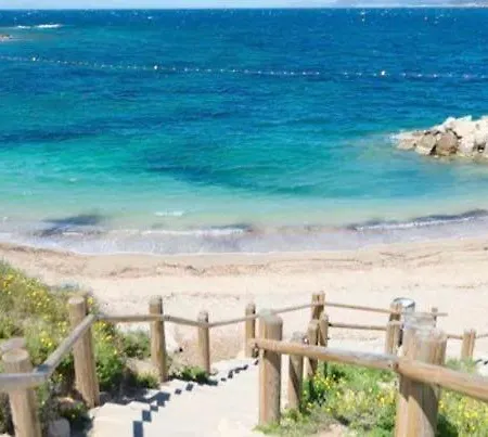 T2 Rez De Jardin Piscines Vue Parking Terrasse Commerces Apartment Six-Fours-les-Plages
